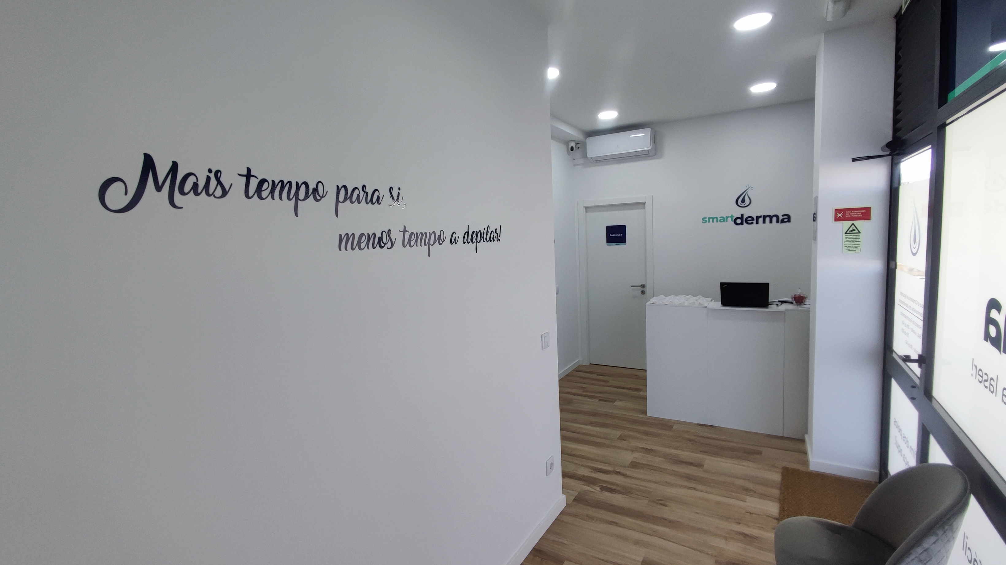 Rece&ccedil;&atilde;o da Smart Derma